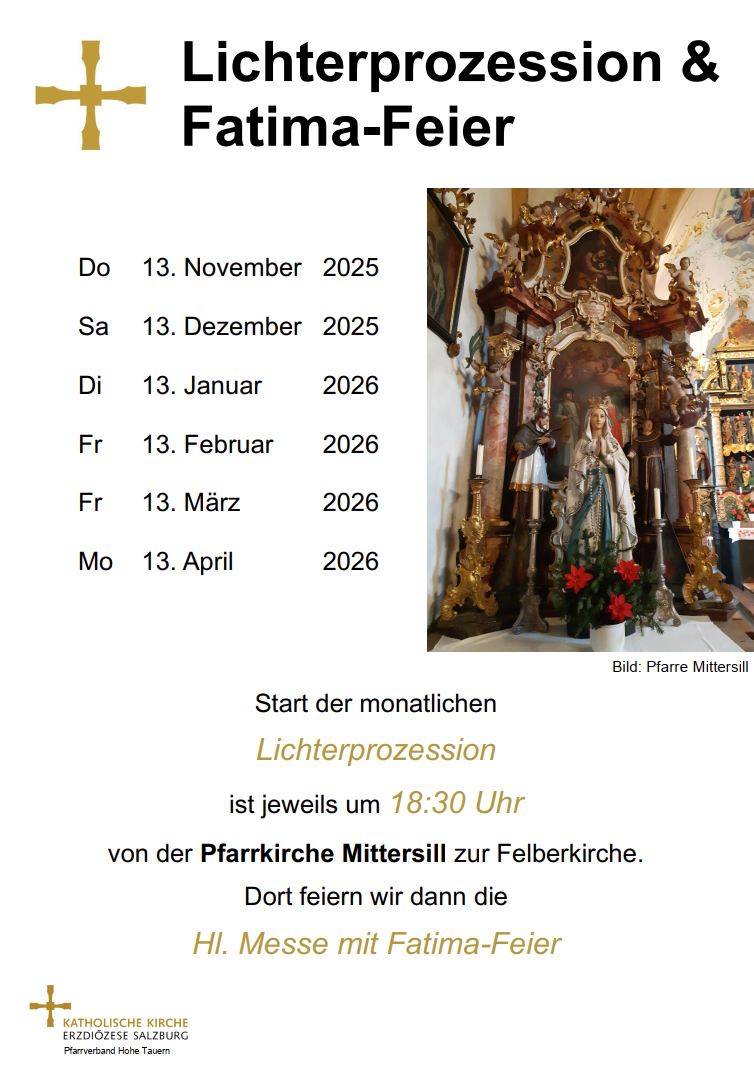 pfarrverband mittersill hollersbach stuhlfelden